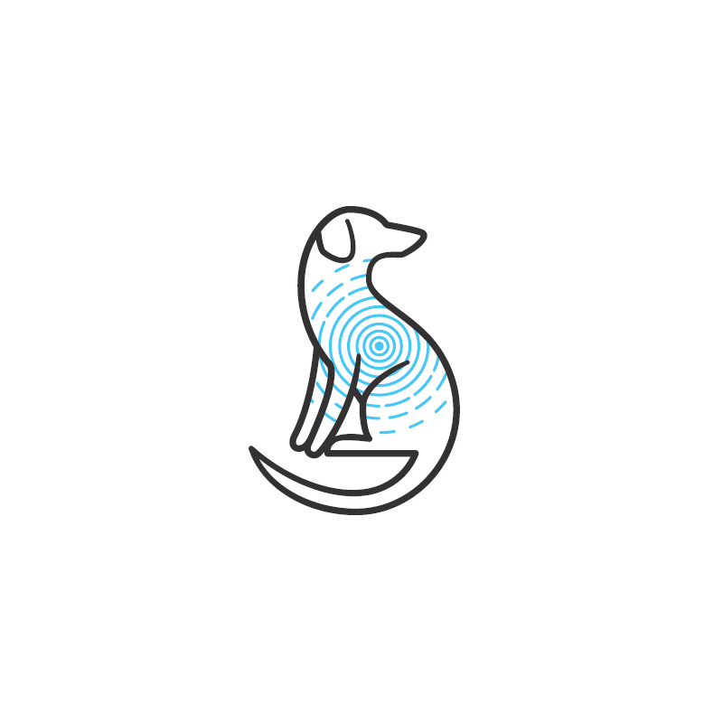 Veterinarian dog logo